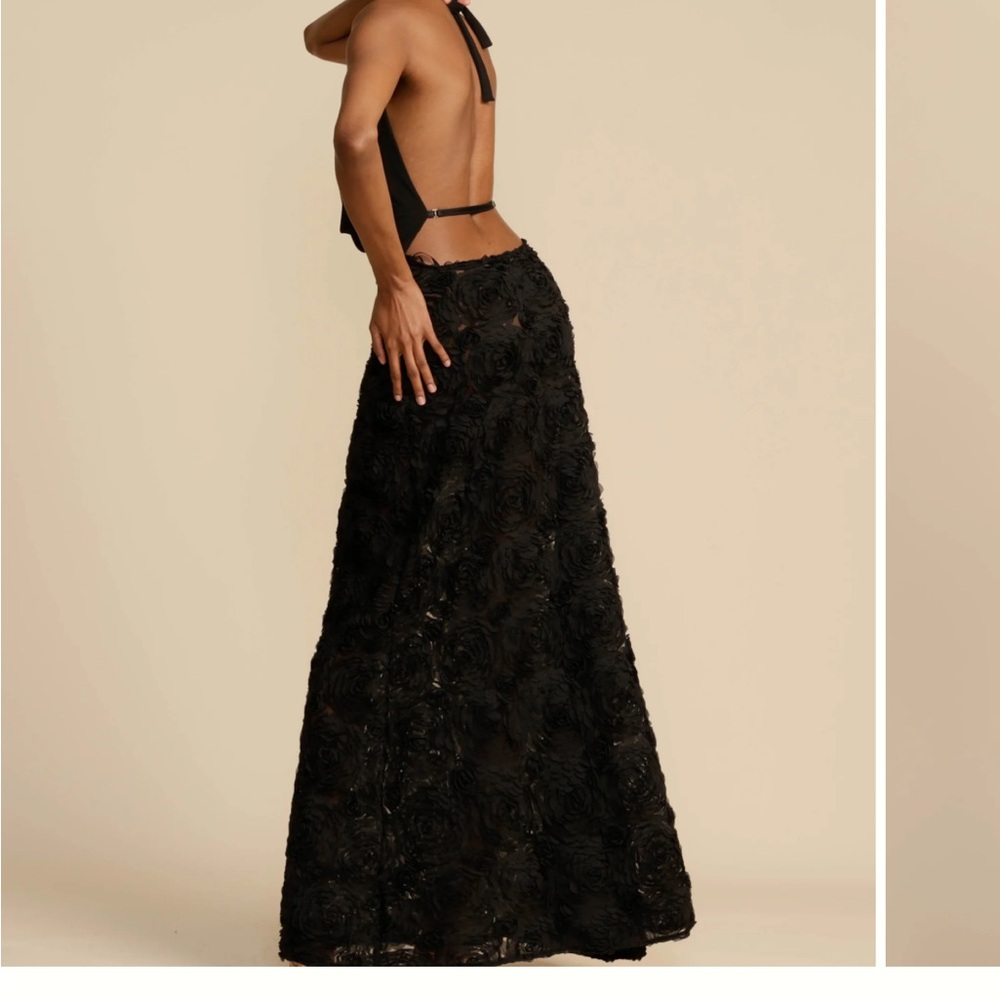 Arcina Ori Black Maxi Dress - Picture 3 of 6
